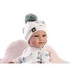 Guca 944 New BORN HOLČIČKA  - realistická panenka miminko s celovinylovým tělem - 42 cm