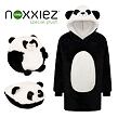 Cozy Noxxiez CH367 Panda - hrejivá televízna mikinová deka s kapucňou pre teenagerov a dospelých
