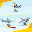 LEGO® Creator 31381 Divoký žralok a truhla s pokladom