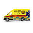 Rappa Auto ambulance/sanitka Zdravotnická záchranná služba hl. m. Prahy 10 cm