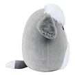 SQUISHMALLOWS Sivo-biely ovčiarsky pes - Arnold, 13 cm