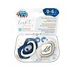 Canpol babies Set symetrických silikónových cumlíkov Light touch 0-6m SLEEPY KOALA modrý