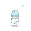 CANPOL BABIES Fľaša so širokým hrdlom NEWBORN BABY 120ml béžová
