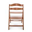 Hauck Alpha+  dřevená židle, walnut