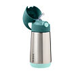 b.box Termoska na pitie so slamkou 350 ml - emerald forest