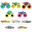 Mattel Hot Wheels Monster Trucks Svítící ve tmě angličák & truck, více druhů