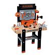 Smoby Black&Decker Veľká pracovná dielňa Ultimate, zvuk