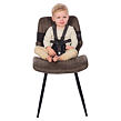 Dooky prenosná textilná stolička Travel Chair Romantic Leaves Black