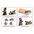 Wooden City Drevené puzzle XL,1010 dielikov, Nový rok