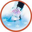 Frozen projektor na obuv