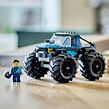 Modrý monster truck