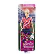 Mattel Barbie Futbalová bábika - Barbie v červenom drese