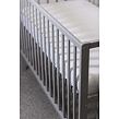 Petite&Mars Napínací prostěradlo nepromokavé 120 x 60 - Grey