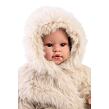 Llorens 74504 NEW BORN realistická bábika bábätko so zvukmi a mäkkým látkovým telom 45 cm