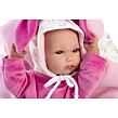 Llorens 63506 NEW BORN dievčatko, realistická bábika bábätko s celovinylovým telom 35 cm