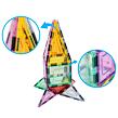 Picasso Baukasten 48 Teile Magnetbausteine, Glitzernd