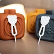 Kidnort Kojenecká lahev pro kojené děti Eple 250ml 6m+ hnědá