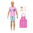Mattel Barbie Ken s kuchárskymi doplnkami