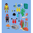 Playmobil Policajný potápač s pokladom