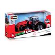 Bburago Farm Traktor na zotrvačník s prednou lyžicou 10 cm, viac druhov