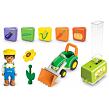 Playmobil Junior: Traktor se sázecím zařízením