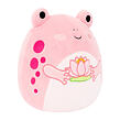 SQUISHMALLOWS Ružová žaba s leknom - Lonina