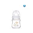 CANPOL BABIES Fľaša so širokým hrdlom NEWBORN BABY 120ml béžová
