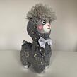 InnoGIO Plyšová hračka ALPACA Grey 30cm
