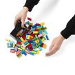 LEGO naberač na kocky - šedá / čierna, set 2 ks