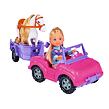 Evi Love Puppe Evička mit Jeep und Pferdeanhänger, inkl. Zubehör