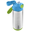 b.box Termoska na pitie šport 500 ml - modrá/zelená
