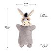 Moravská ústredňa Somár 34cm, CRAZY maňuška