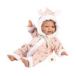 Llorens LITTLE BABY - realistická bábika bábätko s mäkkým látkovým telom - 32 cm