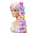 Mattel Barbie Rozprávková bábika s dlhými vlasmi - morská panna