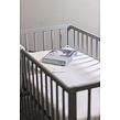 Petite&Mars Napínací prostěradlo nepromokavé 120 x 60 - Grey