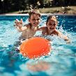 SPORTO Splash Vodné Frisbee - oranžové