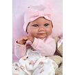 Llorens 73808 NEW BORN DIEVČATKO - realistická bábika bábätko s celovinylovým telom - 40 cm