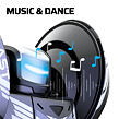 Silverlit Robot Blast black