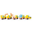 New Classic Toys Sada stavebních vozidel - 5 ks