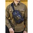 CAT Crossbody taška Tech United - černá