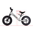 BUDDY TOYS BPB 2518 Flash Fahrrad Laufrad schwarz