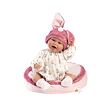 Llorens 74134 NEW BORN realistická bábika bábätko so zvukmi a mäkkým látkovým telom 42 cm
