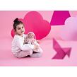 Llorens 63504 NEW BORN dievčatko realistická bábika bábätko s celovinylovým telom 35 cm
