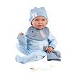 Llorens M741-20 Obleček pre bábiku bábätko NEW BORN veľkosti 40–42 cm s doplnkami