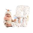 Llorens 74128 NEW BORN realistická bábika bábätko so zvukmi a mäkkým látkovým telom 42 cm