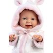 Llorens 63312 LITTLE BABY realistická bábika bábätko s mäkkým látkovým telom 32 cm