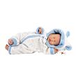 Llorens 63311 LITTLE BABY spiace realistická bábika bábätko s mäkkým látkovým telom 32 cm