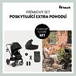 Hauck Kombinovaný kočík Comfort N Care 2v1 black