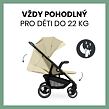 Hauck Kočík športový Shop N Care Olive