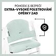 Hauck Polstrování Select na židličky Alpha+,Beta+ a Arketa, Muslin, Mint
